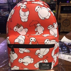 Disney loungefly Baymax big hero 6 backpack BNWT